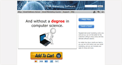 Desktop Screenshot of emailmarketingsoftwareguide.com
