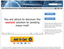 Tablet Screenshot of emailmarketingsoftwareguide.com